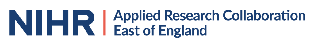 NIHR Applied Research Collaboration East of England logo.
